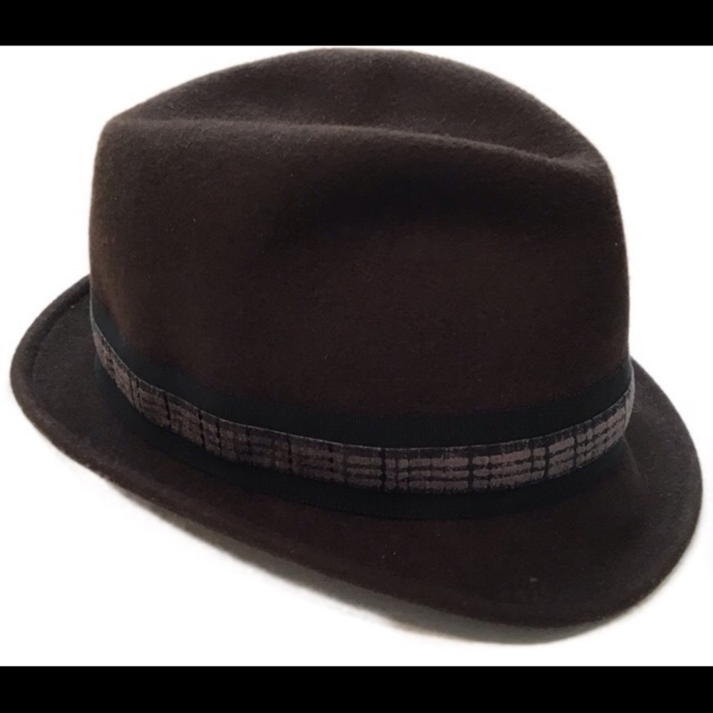 HEATHER HUEY couture milliner felted wool fedora